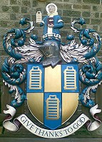 Worshipful Company of Girdlers coat of arms, 1 metre high.