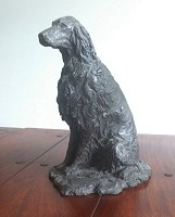 Bronze Sculpture of an Irish Setter dog called 